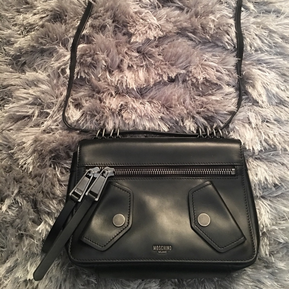 Like new Authentic Moschino crossbody bag